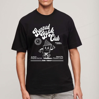 Pagewings Read Banned Books Unisex Classic T-shirt