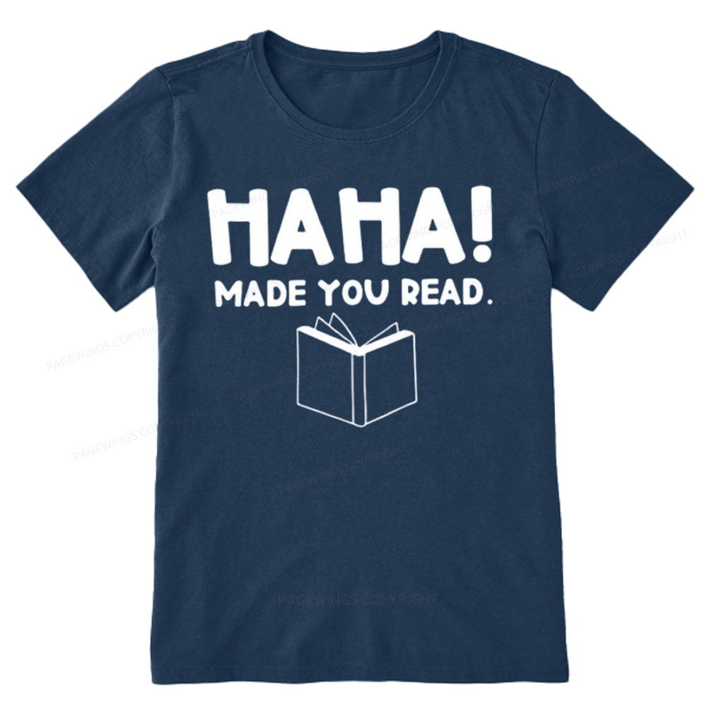 Pagewings Made You Read Unisex Classic T-shirt