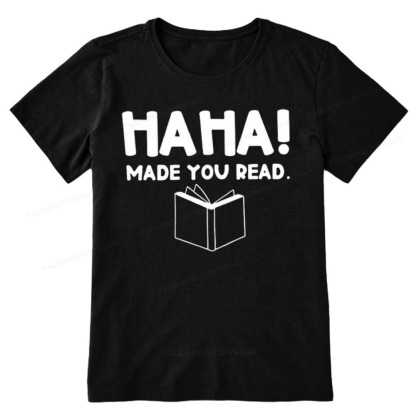 Pagewings Made You Read Unisex Classic T-shirt