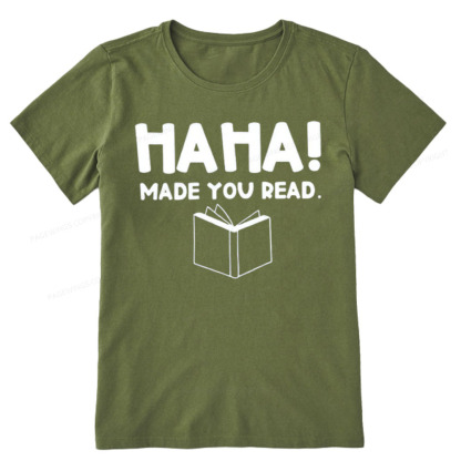 Pagewings Made You Read Unisex Classic T-shirt