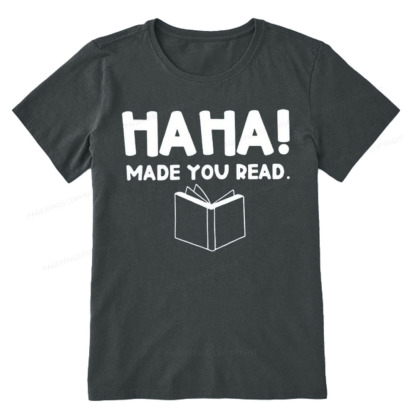 Pagewings Made You Read Unisex Classic T-shirt