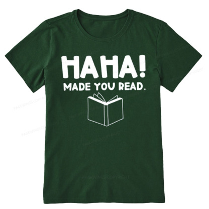Pagewings Made You Read Unisex Classic T-shirt