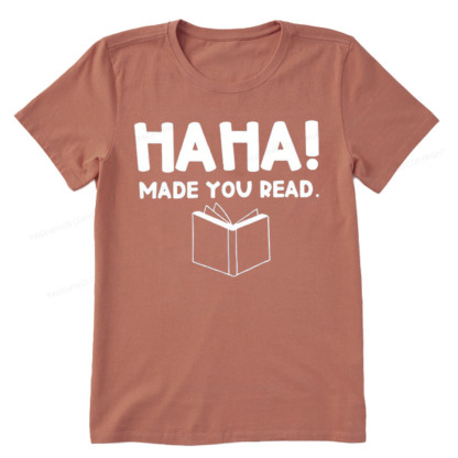 Pagewings Made You Read Unisex Classic T-shirt