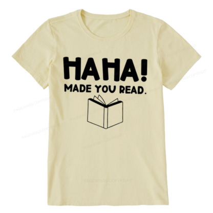 Pagewings Made You Read Unisex Classic T-shirt