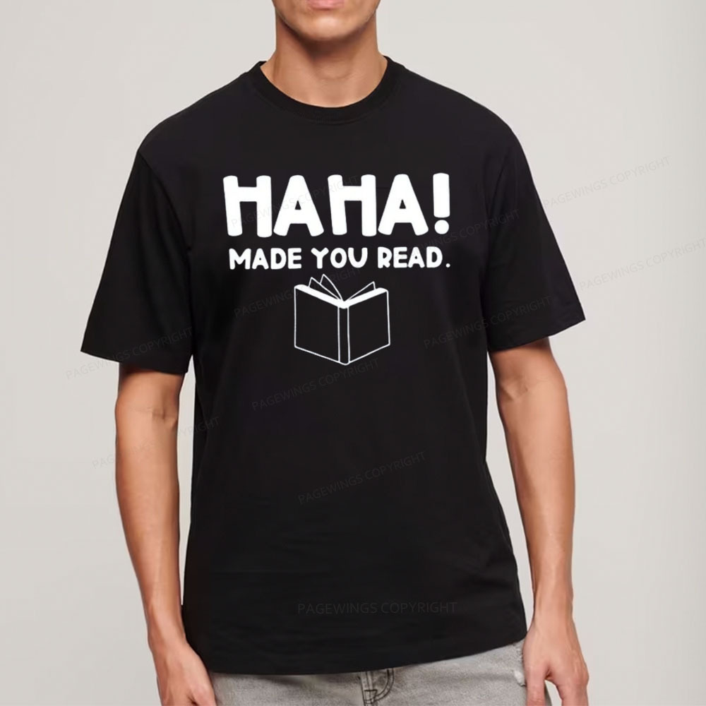 Pagewings Made You Read Unisex Classic T-shirt