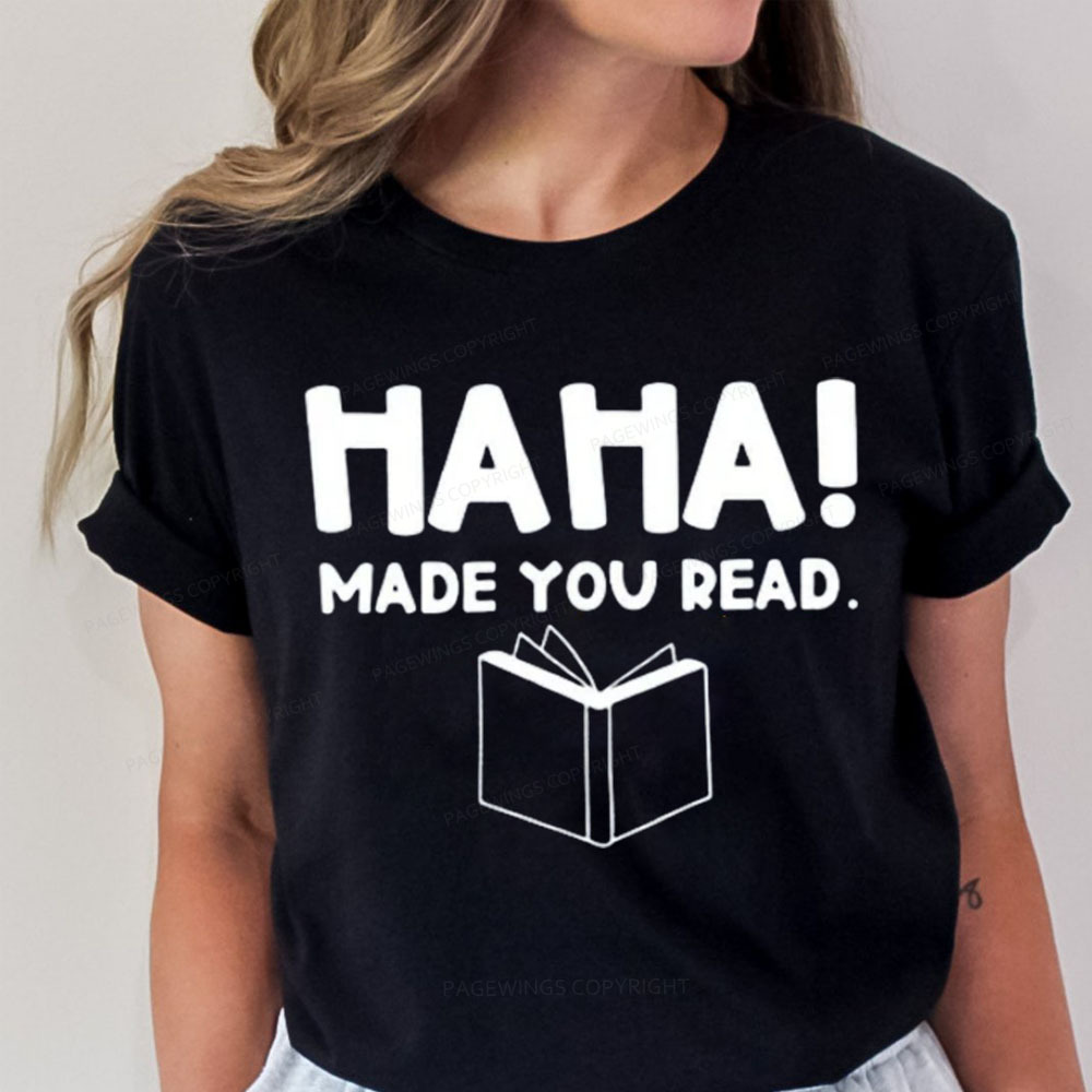 Pagewings Made You Read Unisex Classic T-shirt