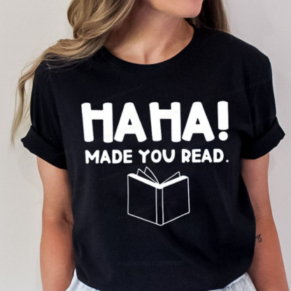 Pagewings Made You Read Unisex Classic T-shirt