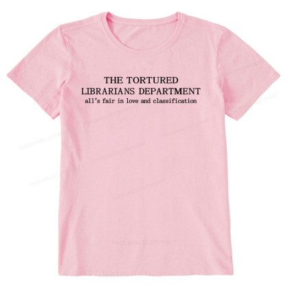 Pagewings The Tortured Librarians Departmen Unisex Classic T-shirt