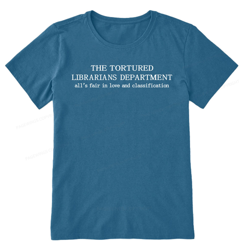 Pagewings The Tortured Librarians Departmen Unisex Classic T-shirt