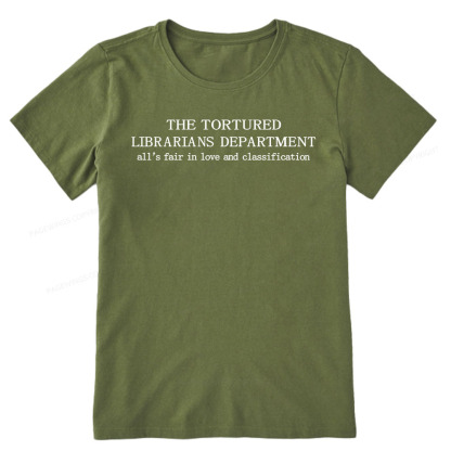 Pagewings The Tortured Librarians Departmen Unisex Classic T-shirt