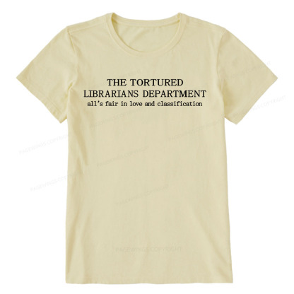 Pagewings The Tortured Librarians Departmen Unisex Classic T-shirt