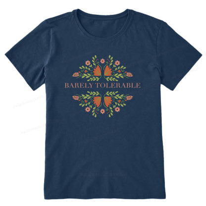 Pagewings Barely Tolerable Unisex Classic T-shirt