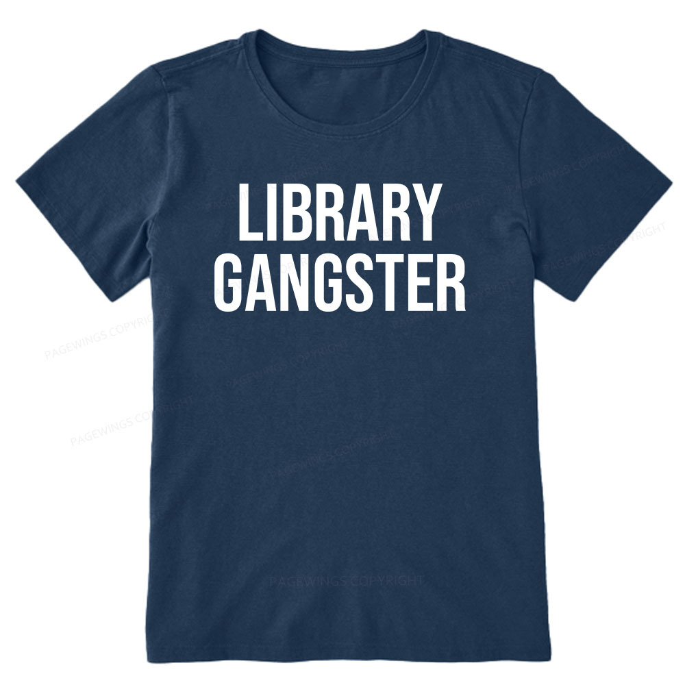 Pagewings Library Gangster Unisex Classic T-shirt