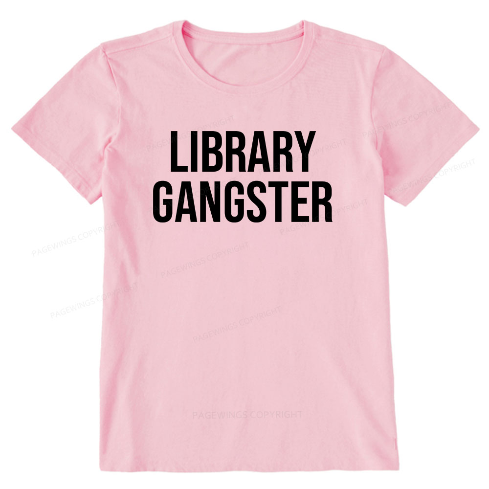 Pagewings Library Gangster Unisex Classic T-shirt