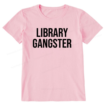 Pagewings Library Gangster Unisex Classic T-shirt