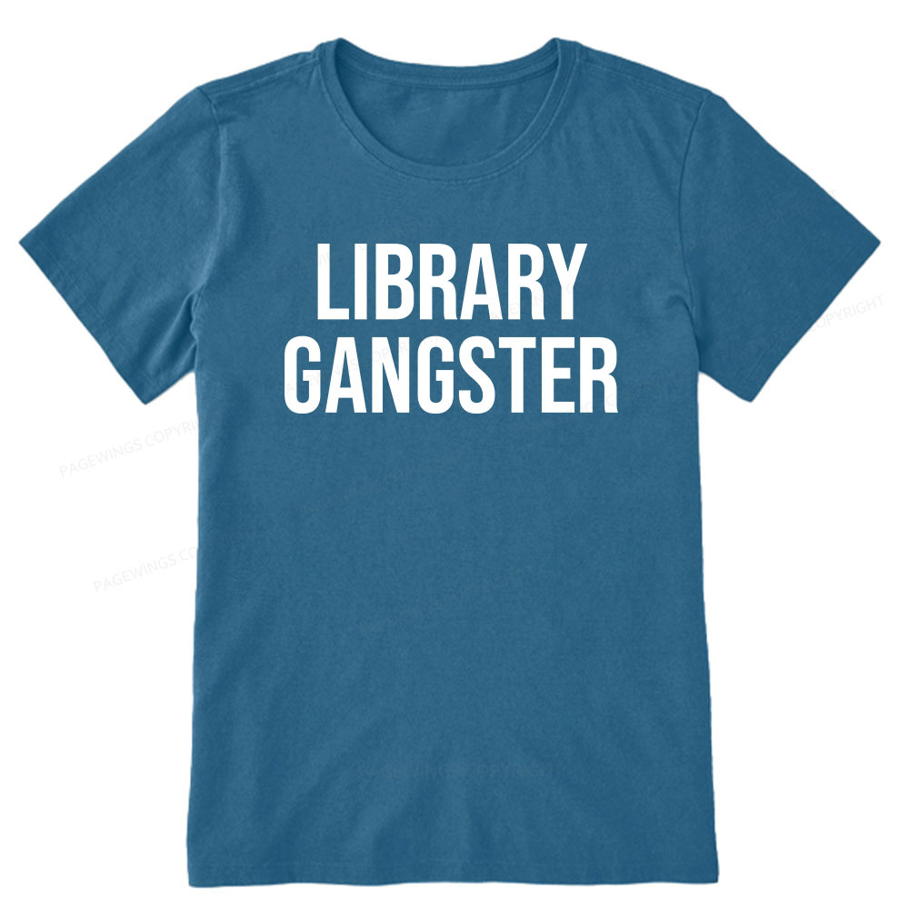 Pagewings Library Gangster Unisex Classic T-shirt