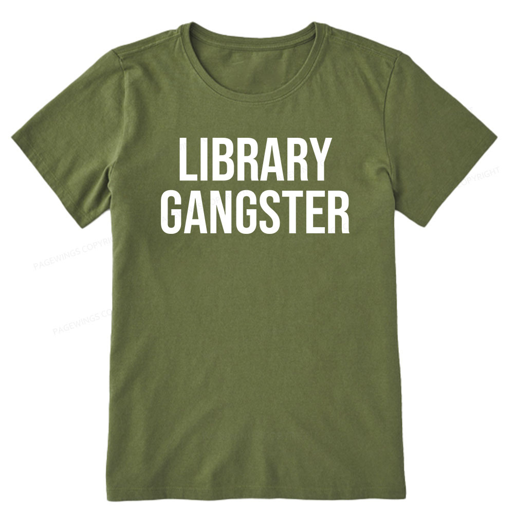 Pagewings Library Gangster Unisex Classic T-shirt