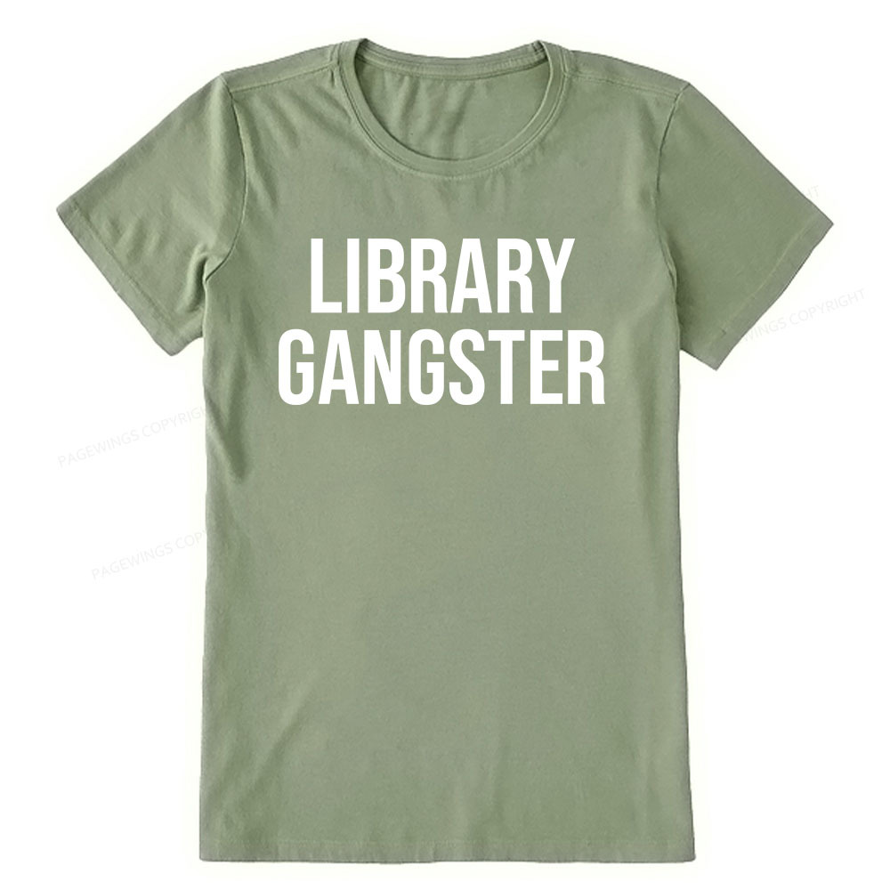 Pagewings Library Gangster Unisex Classic T-shirt