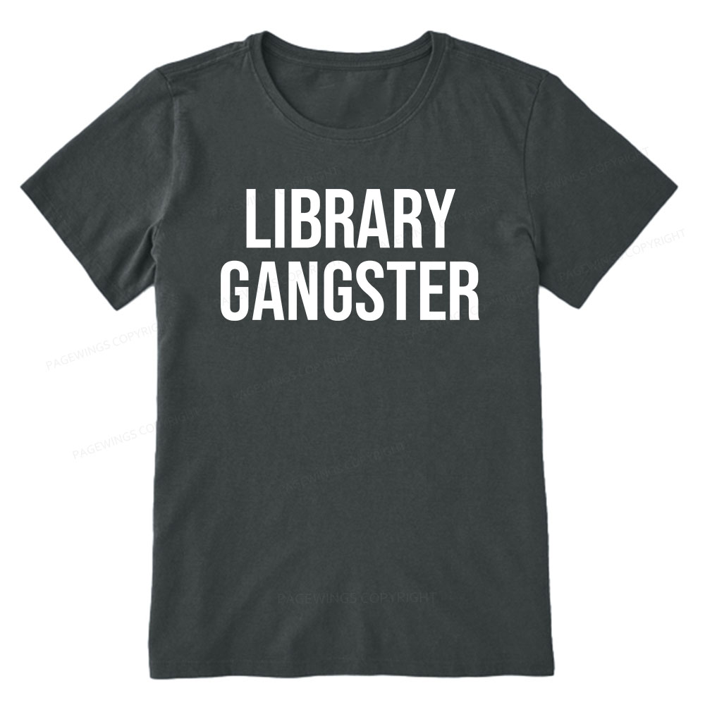 Pagewings Library Gangster Unisex Classic T-shirt