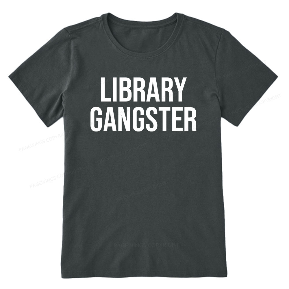Pagewings Library Gangster Unisex Classic T-shirt