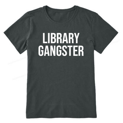 Pagewings Library Gangster Unisex Classic T-shirt