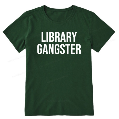 Pagewings Library Gangster Unisex Classic T-shirt