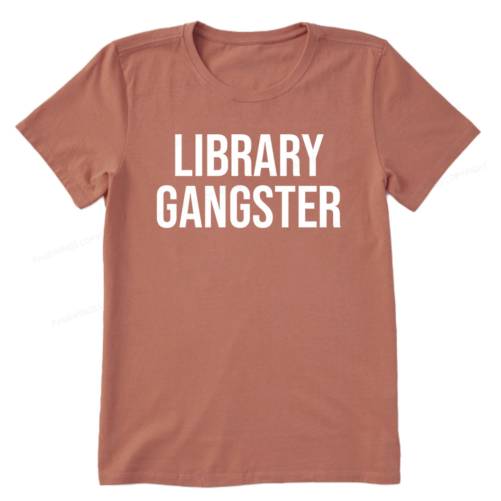Pagewings Library Gangster Unisex Classic T-shirt