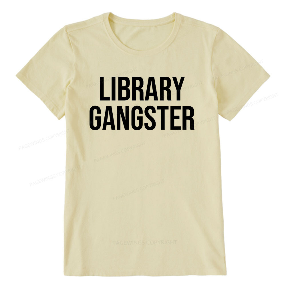 Pagewings Library Gangster Unisex Classic T-shirt
