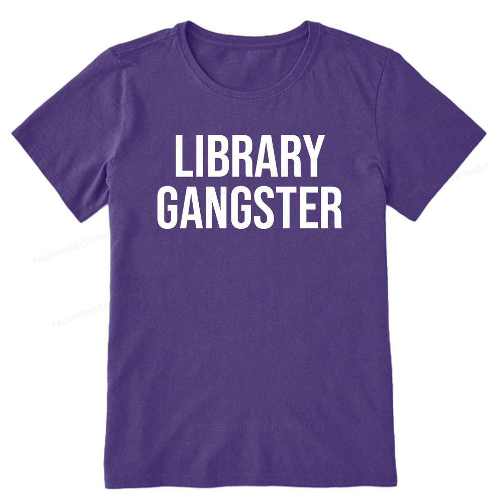 Pagewings Library Gangster Unisex Classic T-shirt
