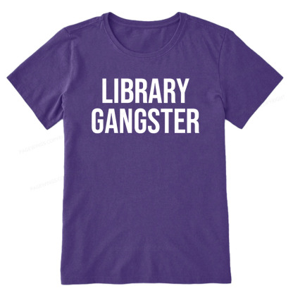 Pagewings Library Gangster Unisex Classic T-shirt