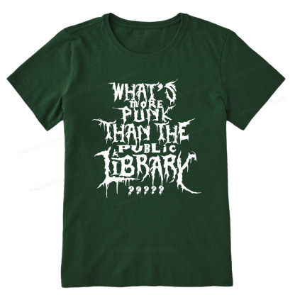 Pagewings What's More Punk Than The Public Library Unisex Classic T-shirt
