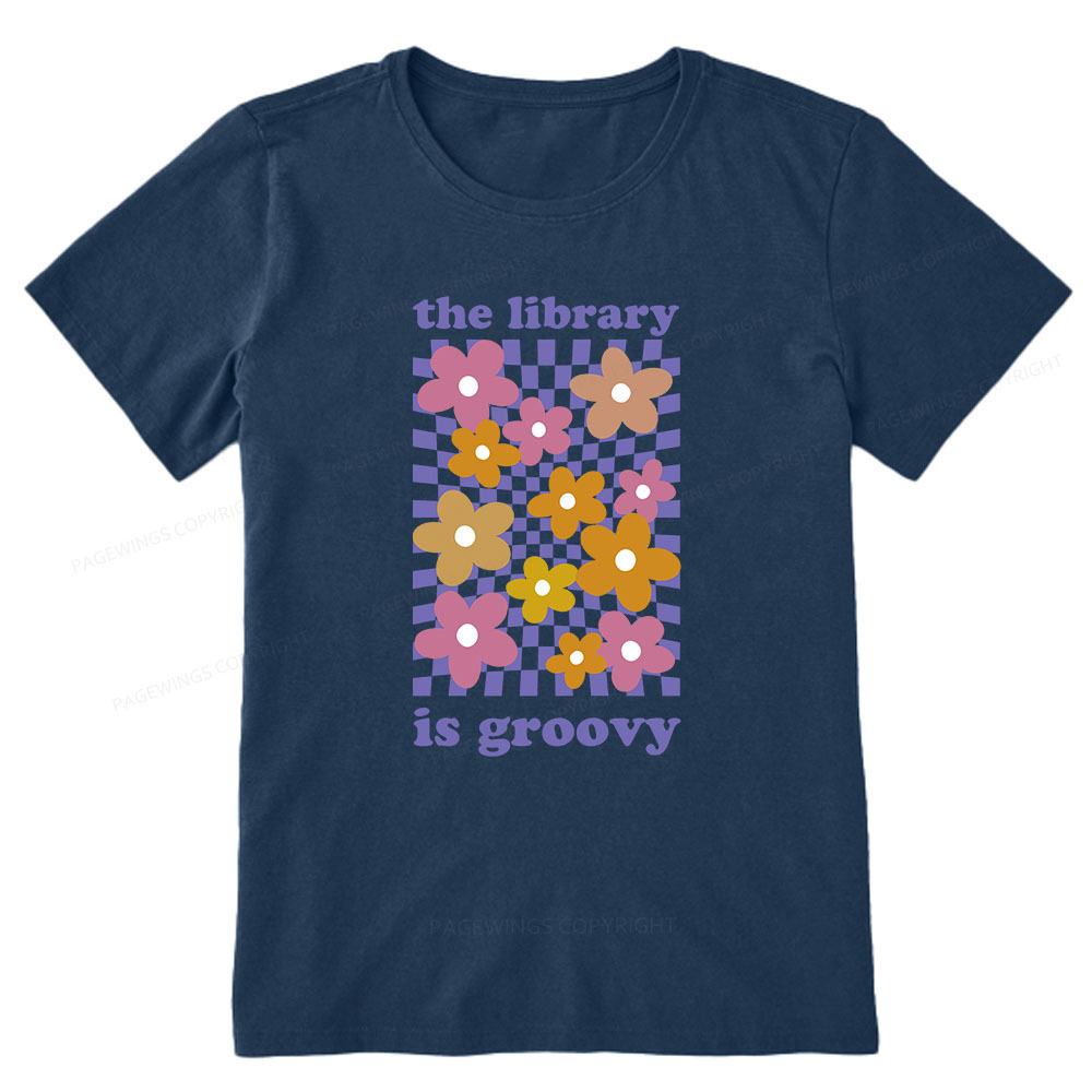 Pagewings The Library is Groovy Unisex Classic T-shirt