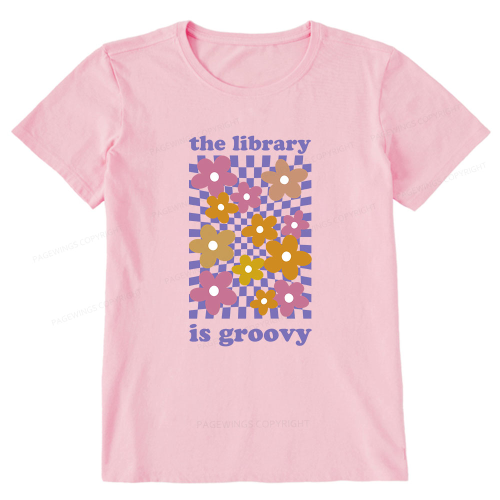 Pagewings The Library is Groovy Unisex Classic T-shirt