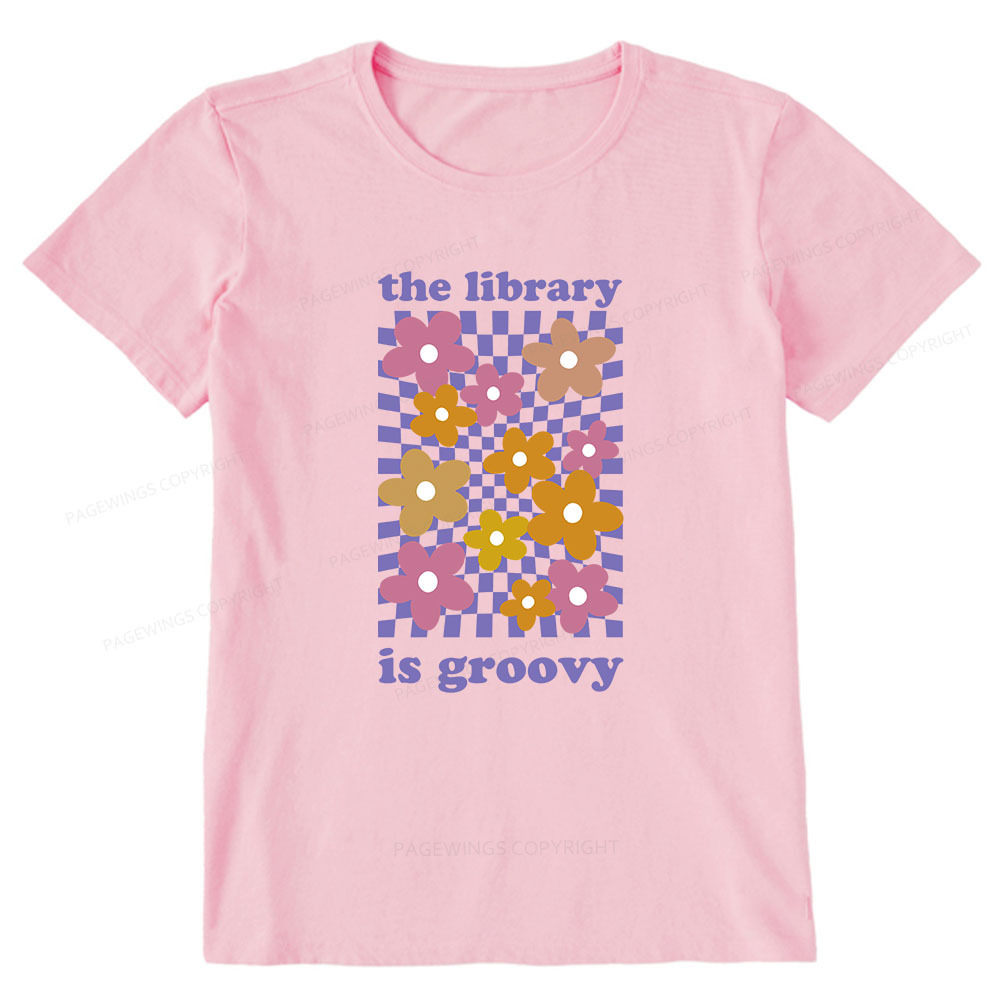 Pagewings The Library is Groovy Unisex Classic T-shirt