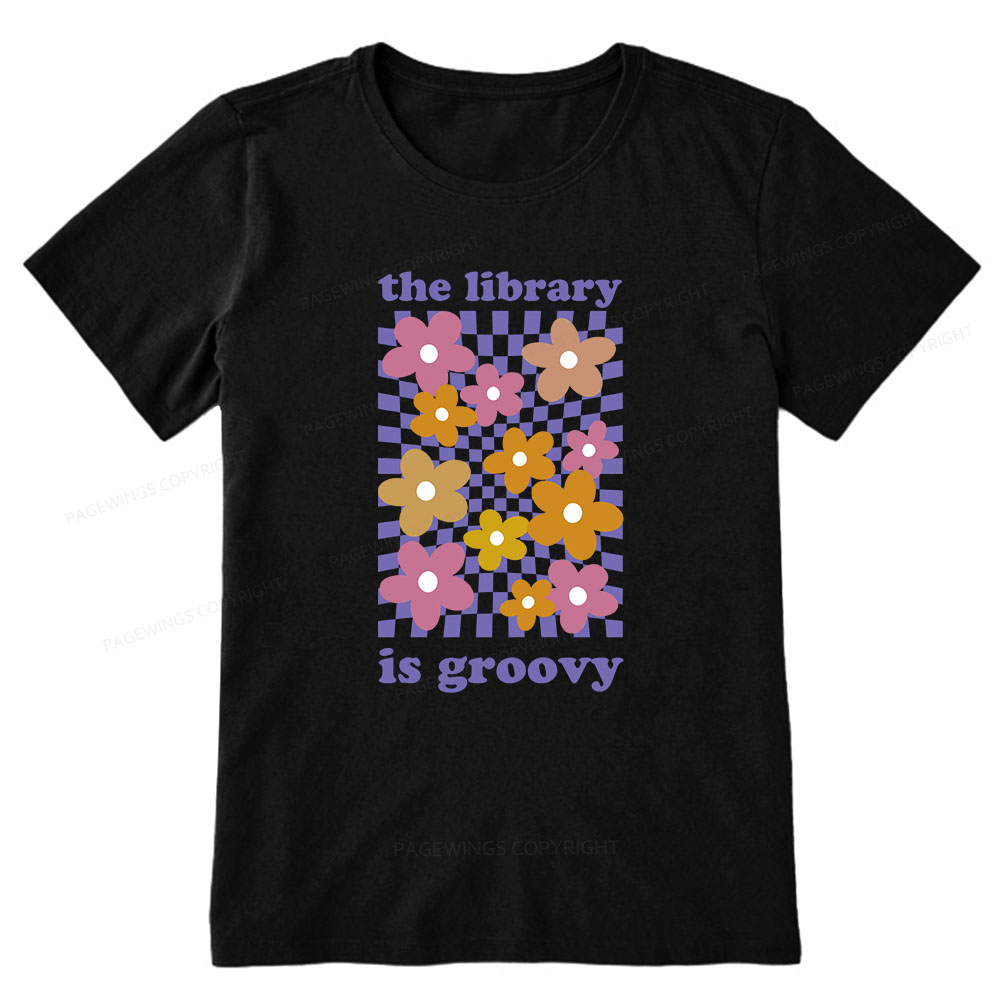 Pagewings The Library is Groovy Unisex Classic T-shirt