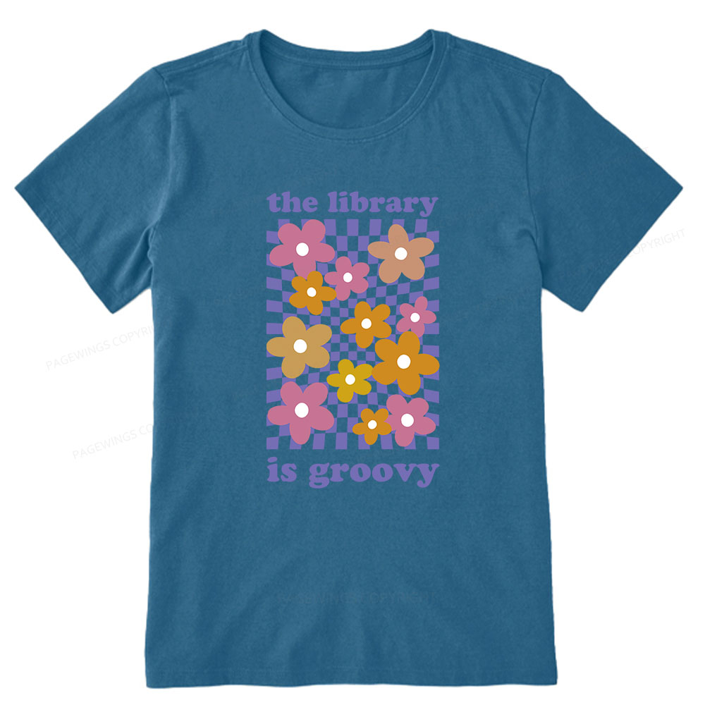 Pagewings The Library is Groovy Unisex Classic T-shirt