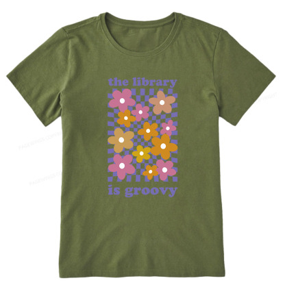 Pagewings The Library is Groovy Unisex Classic T-shirt
