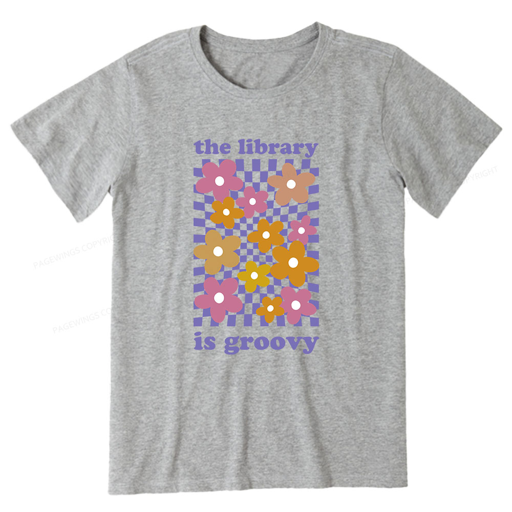 Pagewings The Library is Groovy Unisex Classic T-shirt