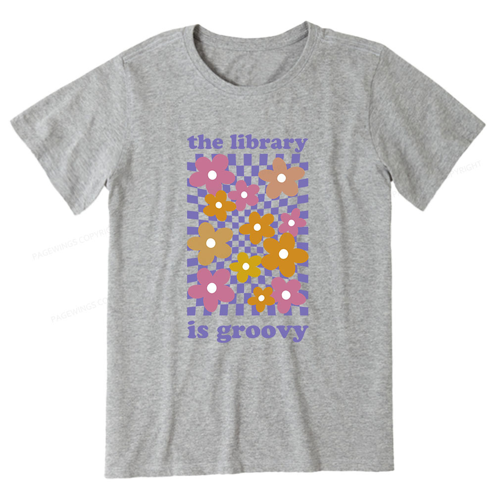 Pagewings The Library is Groovy Unisex Classic T-shirt