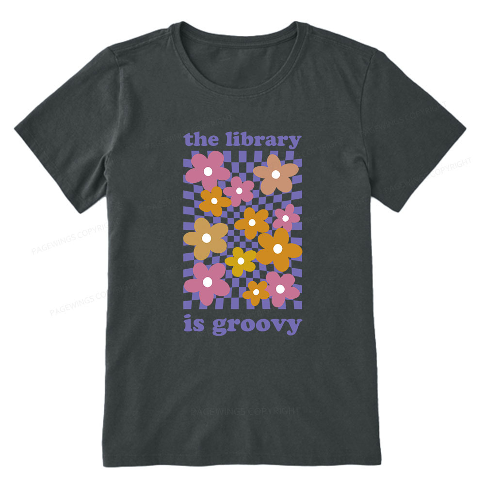 Pagewings The Library is Groovy Unisex Classic T-shirt