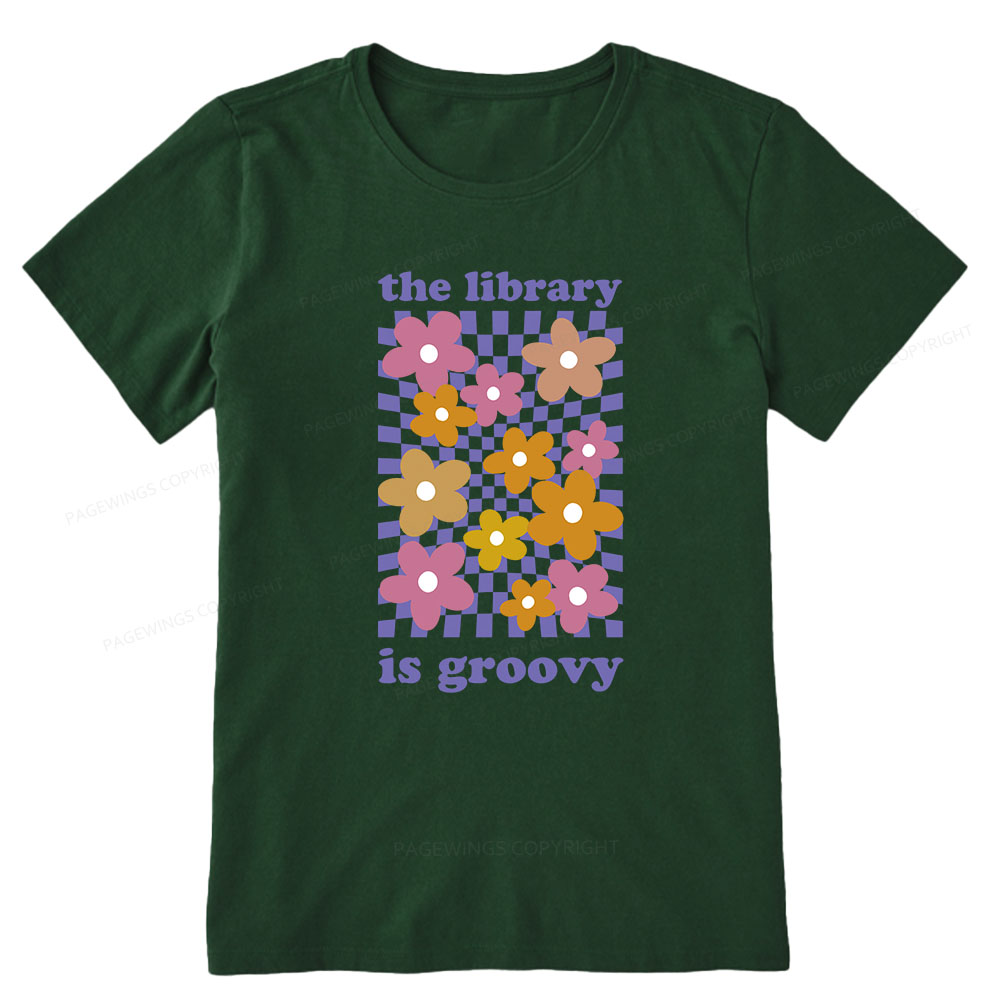 Pagewings The Library is Groovy Unisex Classic T-shirt