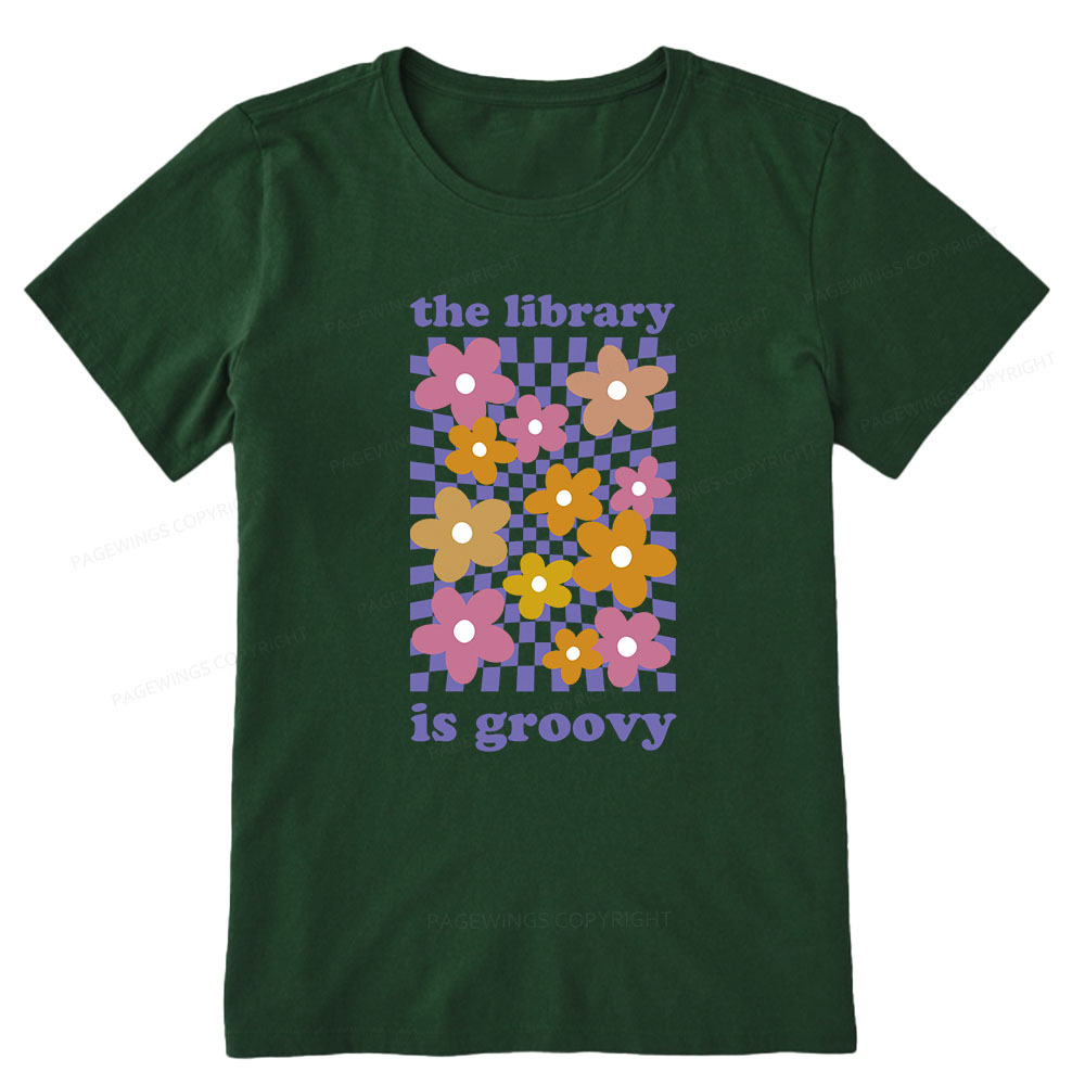 Pagewings The Library is Groovy Unisex Classic T-shirt