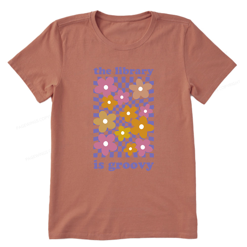 Pagewings The Library is Groovy Unisex Classic T-shirt
