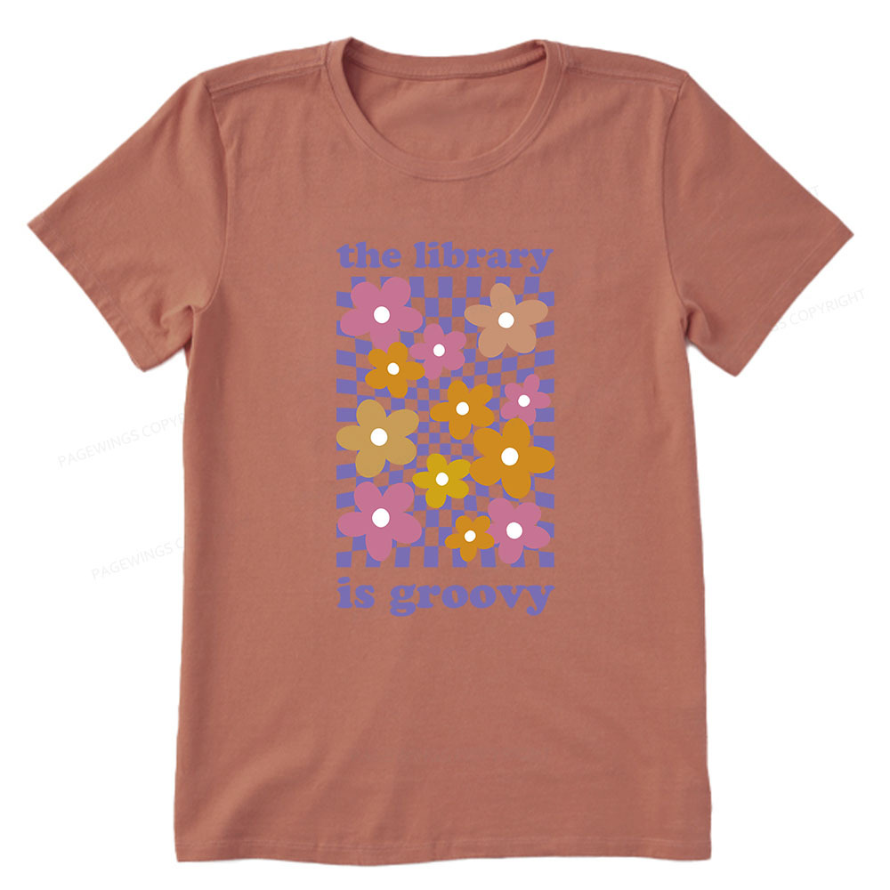 Pagewings The Library is Groovy Unisex Classic T-shirt