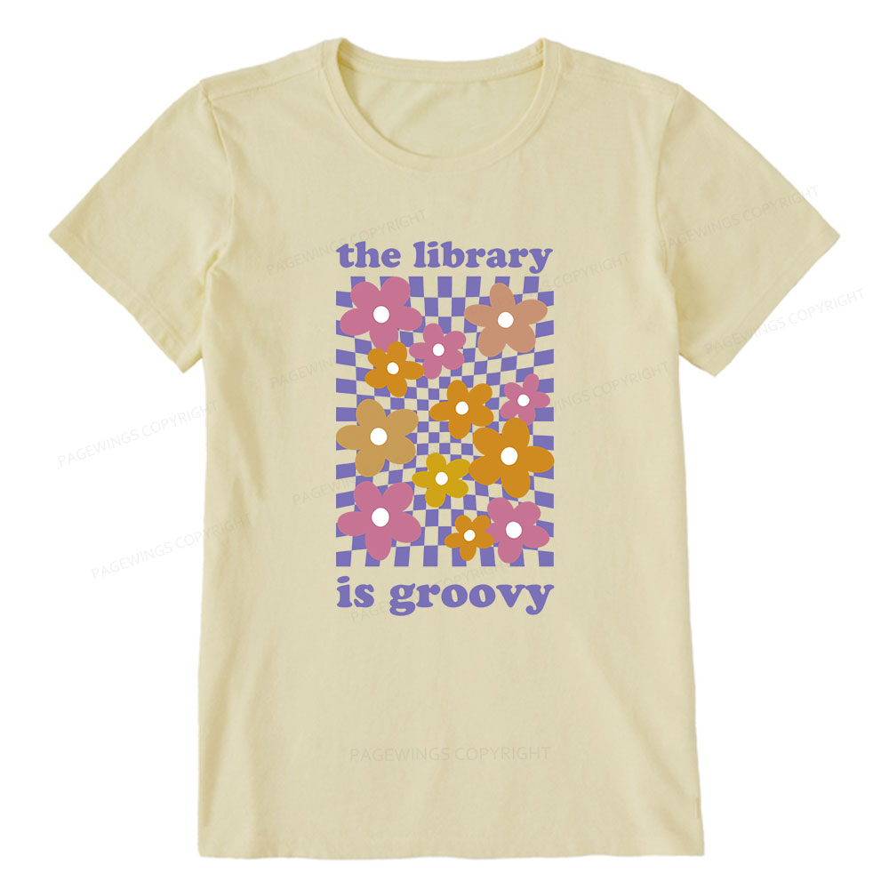 Pagewings The Library is Groovy Unisex Classic T-shirt