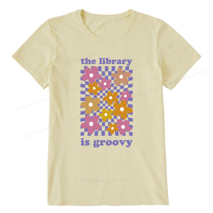 Pagewings The Library is Groovy Unisex Classic T-shirt