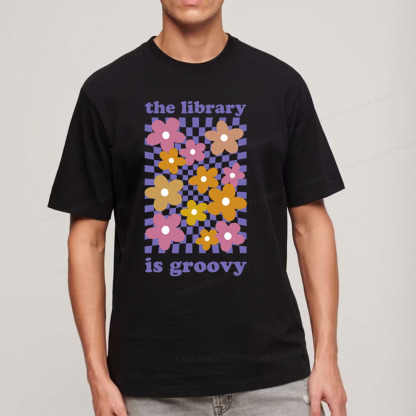 Pagewings The Library is Groovy Unisex Classic T-shirt