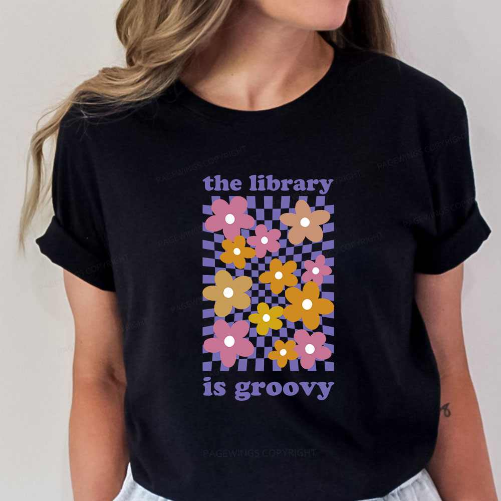Pagewings The Library is Groovy Unisex Classic T-shirt