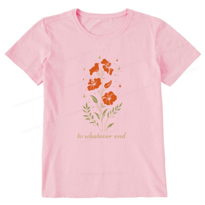 Pagewings Throne of Glass To Whatever End Unisex Classic T-shirt
