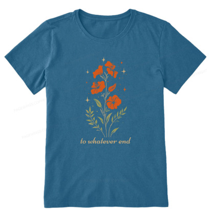 Pagewings Throne of Glass To Whatever End Unisex Classic T-shirt
